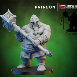 AE002027 Unidad de Ogros Armas de 2 manos (Grupo de mando) (5 Modelos) -- Ghamak