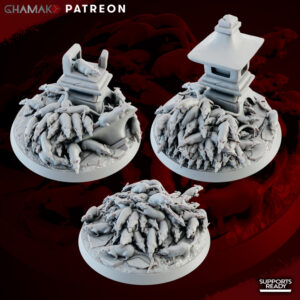 AE002222 Plaga de Ratas (3 Modelos) -- Ghamak