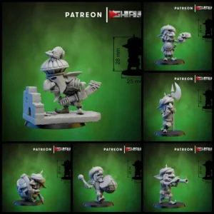 AE002025 Snotlig (Goblins) (6 Modelos) -- Ghamak
