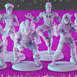 AE002343 Street Fighter Part 1 -- Pop Minis