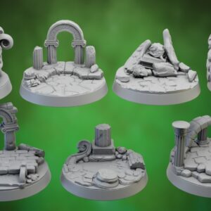 AE002044 Bases Stromcast (Redondas-Cuadradas) -- Ghamak