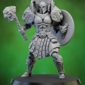 AE002042 SpartanCast con Arma y escudo (4 Modelos) -- Ghamak