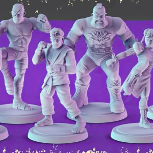 AE002344 Street Fighter Part 2 -- Pop Minis