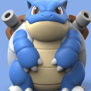 AE002391 Blastoise -Chibi -- Pokemon