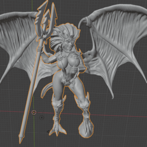 AE002032 Harpy, bruja Eldar oscuro Pinup -- Ghamak