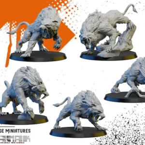 AE002012 Lobos Sables (5 modelos) -- Ghamak