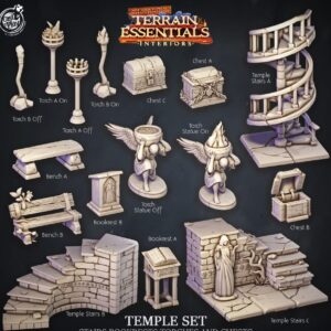 AE002364 Escenografia Templo -- Escenografia Rol