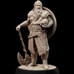 AE002422 Thorgar Escudorúnico -- Vikingo