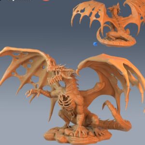 AE002370 Dragon de Hueso -- Epic Miniatures