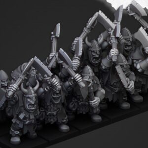 AE002680 Orc Warrior with hand weapons -- Highlands