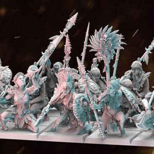 AE002868 Amazon Warrior Spears -- Last Swords