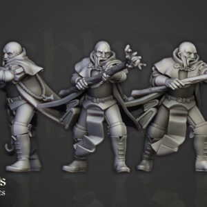 AE002601 Ezequiel ,Brujo a Pie con Vara -- Highlands