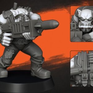 AE002750 Comando Orko(5 Modelos) -- Black Crag