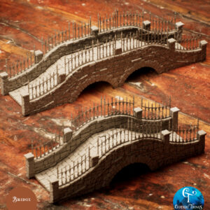 AE003034 Bridge con barandilla (1 arco o 2 arcos) -- Escenografia