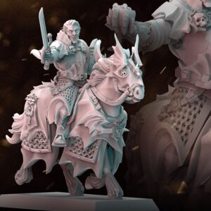 AE003006 Castellan On horse -- Last Swords