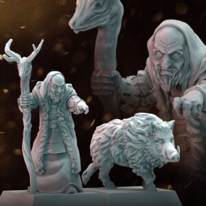 AE002928 Primodial Instint with Boar -- Last Swords