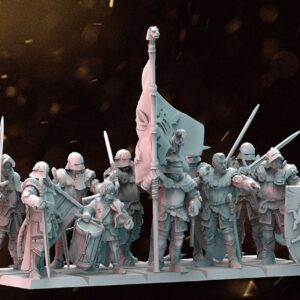 AE002969 Ducal Guard of Avernia on foot Lances -- Last Swords