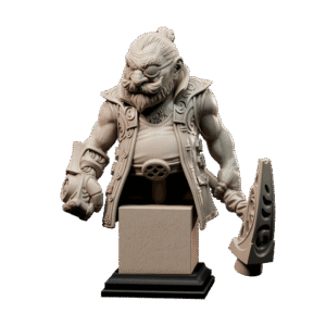 AE003102 Boris Pummeler Bust -- Loot Studios