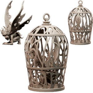 AE003119 Pixie Cage -- Loot Studios