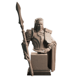 AE003166 Princess Arthena, the Impetuous Bust -- Loot Studios