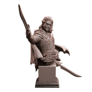 AE003169 Bax Male Form Bust -- Loot Studios