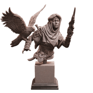 AE003172 Hala Faheem Bust -- Loot Studios