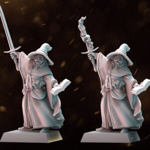 AE002929 Hidden Veils Mago, Con Espejos Magicos -- Last Swords