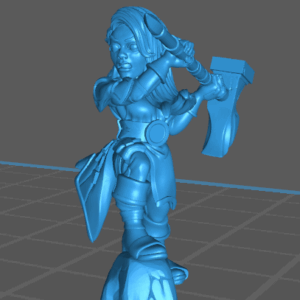 AE002453 Gnoma Guerrera -- Gnomos