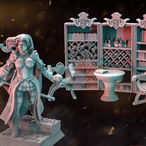 AE002954 Lucrecia and Library -- Last Swords