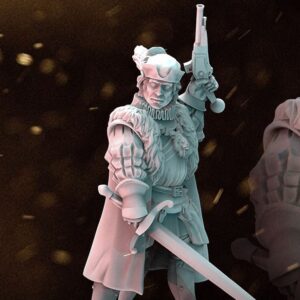 AE002949 Captain on Foot -- Last Swords