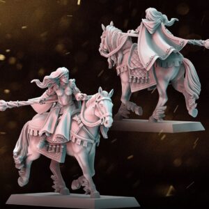 AE002925 Lucrecia on horse -- Last Swords