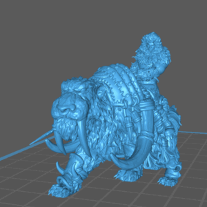 AE002727 Saber Montado en DienteSable -- The Master Forge