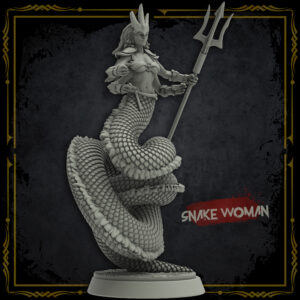 AE002729 Snake Woman -- The Master Forge