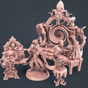 AE003008 Dark Wizard Set -- Diorama