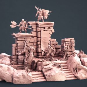 AE003011 Kenkus Set -- Diorama