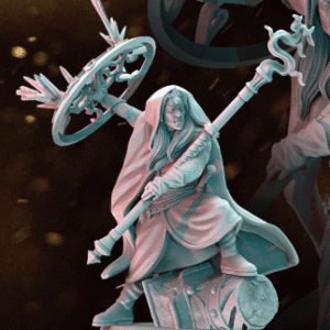 AE002870 Elven Mage on foot -- Last Swords