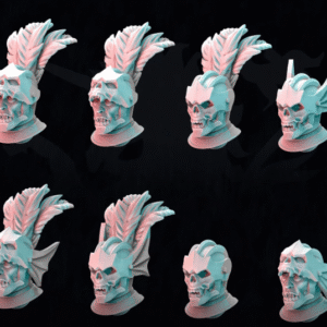 AE002957 Vampire Heads -- Last Swords