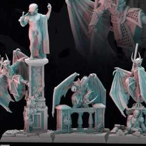 AE002962 Winged Vampires -- Last Swords