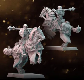 AE002982 Archielector a caballo -- Last Swords