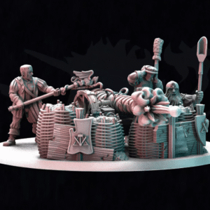 AE003001 Cannon Battery -- Last Swords