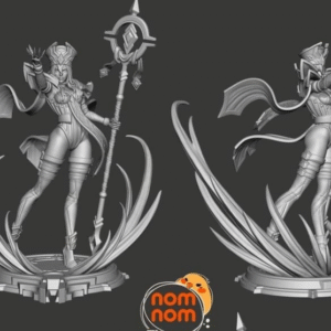 AE003041 Inquisitor Sally white mane -- Warcraft