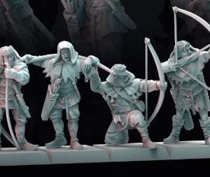 AE002861 Hoodedmen Archer -- Last Swords