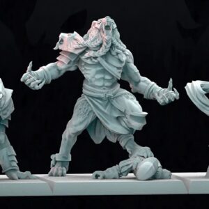 AE002869 Ashes Hombres Lobo -- Last Swords