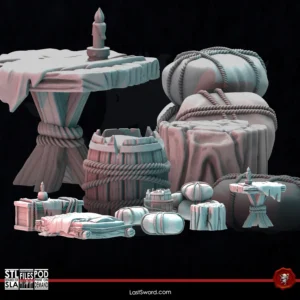 AE002831 Beastmen Furniture -- Last Swords