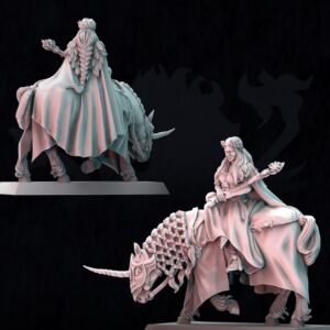 AE002992 Reina a Caballo -- Last Swords