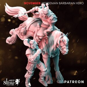 AE002959 Barbarian Rider Hero -- Last Swords