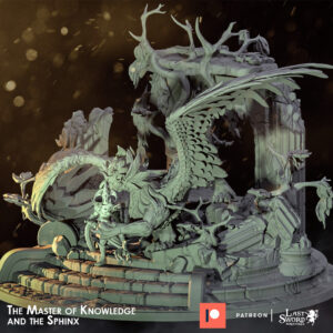 AE002891 Sphinx Diorama -- Last Swords