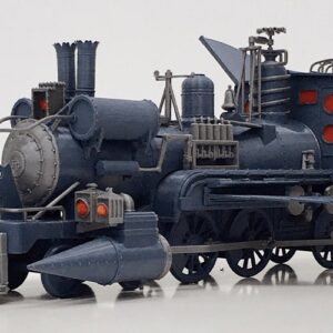 AE002821 Maquina del Tiempo en Tren -- Regreso al Futuro