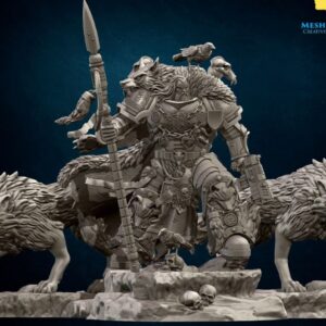 AE002456 Harald Wutan Two Wolves -- MeshBrain