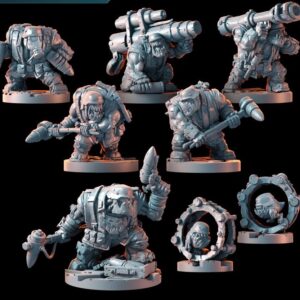 AE002505 Orc Panzer Jaegers Team -- Puppetwar